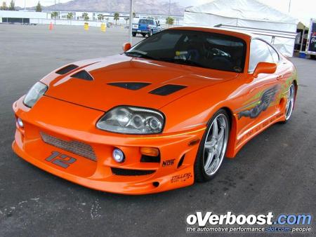 toyota supra, c la meme que dans FAST AND FURIOUS 