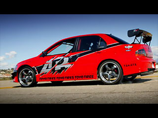 mitsubishi évo 9 tuné