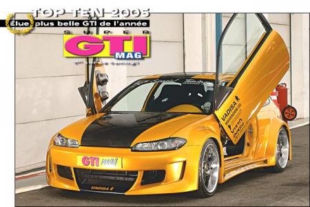 VOITURE ELU PLUS BELE GTI DE L'ANNEE