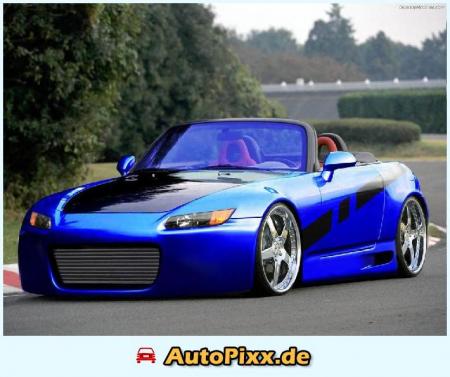 je kiff le bleu de la honda...