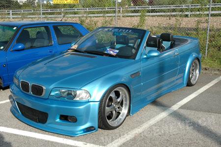 BMW cabriollet tuné version simple !!!