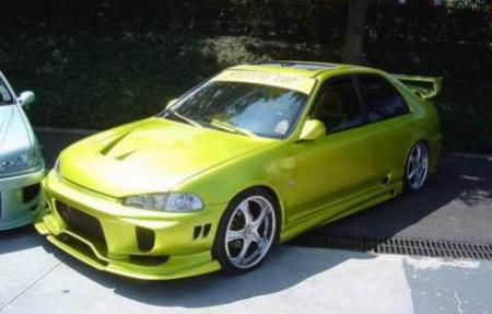 pas mal le vert de la honda
